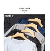 Camiseta De Hombre De Seda Hielo Para Verano Con Manga Corta Estilo Casual Transpirable Y Secado Rápido Camiseta Deportiva Para Bajar La Temperatura - details 13