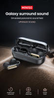 Auriculares Inalámbricos MINISO X36 TWS Bluetooth 5.4 Estéreo De Alta Fidelidad Cancelación De Ruido Baño En Agua Bajo Latencia Para Música Y Deporte - details 0
