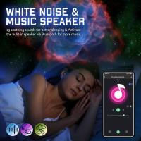 Proyector De Galaxia Con Astronauta Luz Nocturna Para Dormitorio Proyección De Nebulosa Rotación 360° Ajustable Regalo Para Niños - details 2