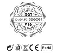 ORFLECT-Baliza de Emergencia V16- Éxito en España-Señal de Emergencia-Geologalizada dgt-Pilas alcalinas LR6-66296 - details 1