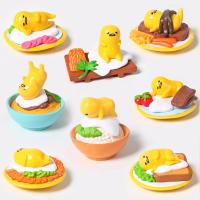 Figura De Acción Anime Gudetamas Yolk King Huevos Perezosos Juguete Gashapon Miniatura Muñecos Decoraciones Colección Regalo De Cumpleaños Para Niños - details 0