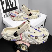 Sandalias De Hombre Talla Grande 47 Para Verano Clogs De Jardín Al Aire Libre Zapatos De Agua Con Agujeros Casual Comodidad Hogar Suaves - details 9