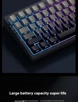 MCHOSE G75Pro Teclado Mecánico De Esports Tri-modos Con Retroiluminación RGB Interfaz Bluetooth Y USB Switches Hot-swappable - details 6