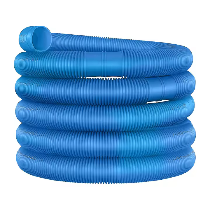 Tubo De Piscina Azul Para Limpieza Y Reparación 6x32mm Accesorio De Agua Subterránea Para Piscinas Con Fitting De Aspiradora Y Drenaje - 1