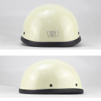 Casco De Moto Retro De Cara Abierta Aprobado DOT Seguridad Para Hombres Y Mujeres Tamaños S a XXL Material ABS Protección Cabeza - details 4