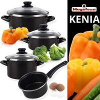 Magefesa Kenia Negra - Batería de Cocina 7 Piezas - Ahorro Energético - details 1