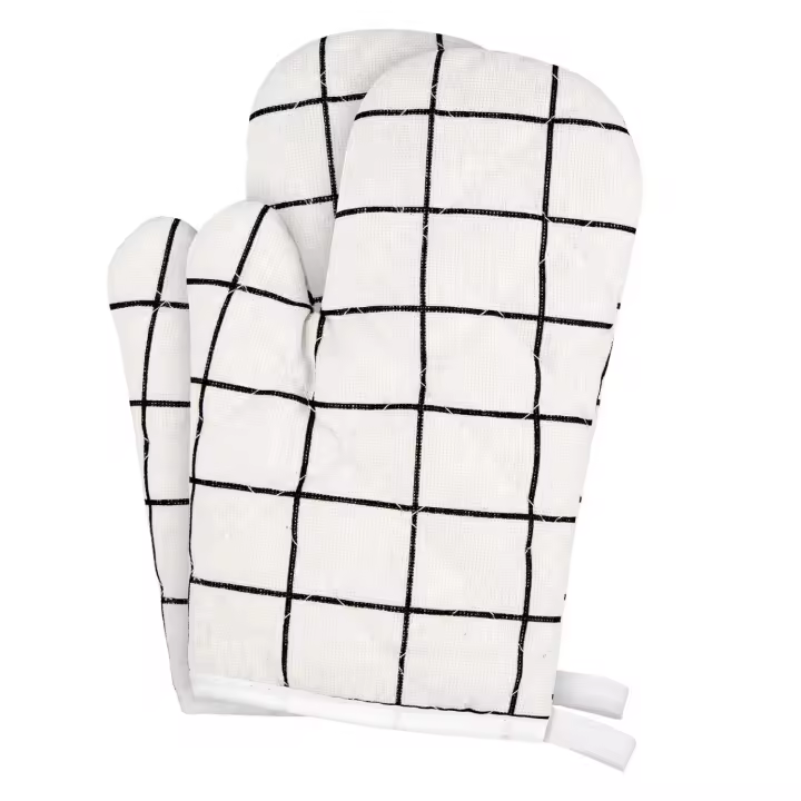Guantes para El Horno, agarraderas, Guantes De Cocina, Manoplas Horno, Guantes para Microonda, Resistant Calor 300 °C / 572 °F Adecuado para Cocinar, Hornear, Asar A LA Parrilla, Planjar, trabajar a altas temperaturas - 1