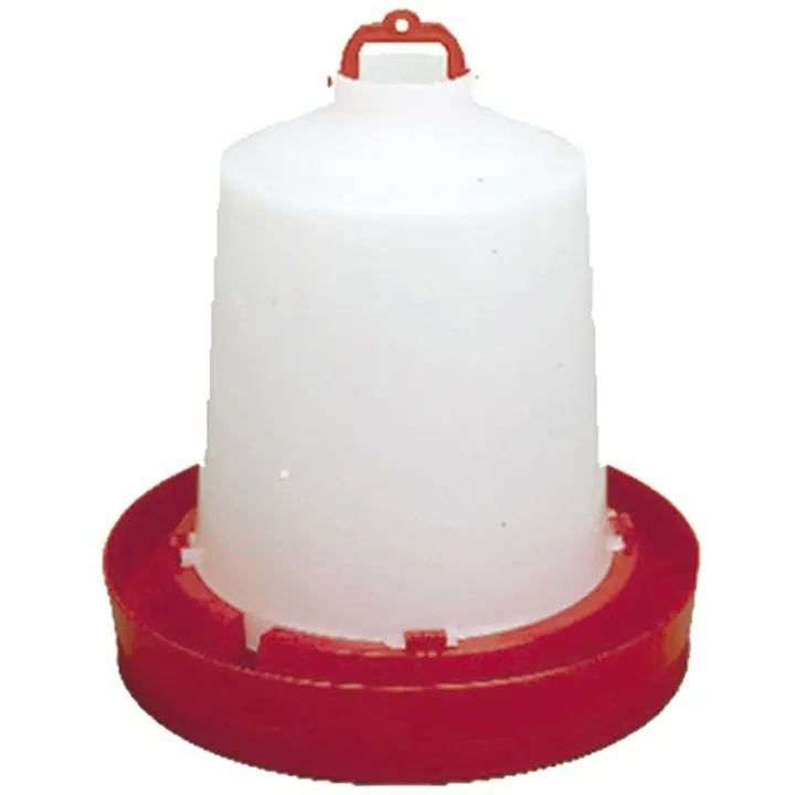 Bebedero para Pollos 1ra Edad ROJO 8 LITROS - 1