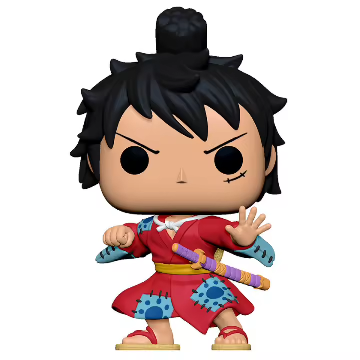 Figura Pop One Piece: Luffy En Kimono-Figura de Vinilo Coleccionable - Idea de Regalo- Mercancia Oficial - Juguetes para Niños y Adultos - Movies Fans - Muñeco para Coleccionistas y Exposición - 1
