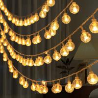Guirnaldas Luces ExteriorSolares,Guirnalda Luces Solar Impermeable, 8 Modos Interior y Exterior Cadena de Luces Solar para Jardín, Patio, Fiesta (Blanco Calido) - details 2
