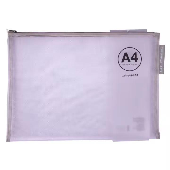 Apli Bolsa Zipper Bag nylon A4 - 1