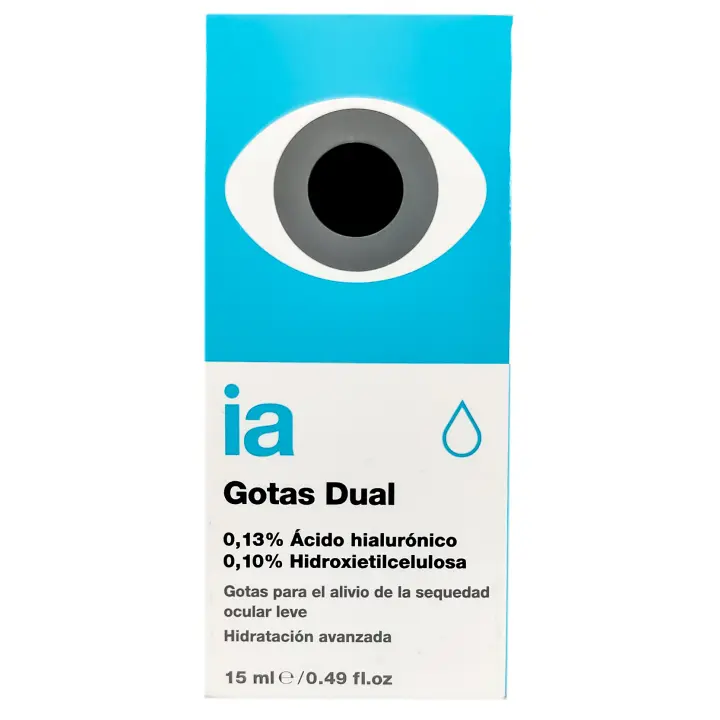 Interapothek Gotas Oftalmicas Con Doble Humectación 15Ml - 1