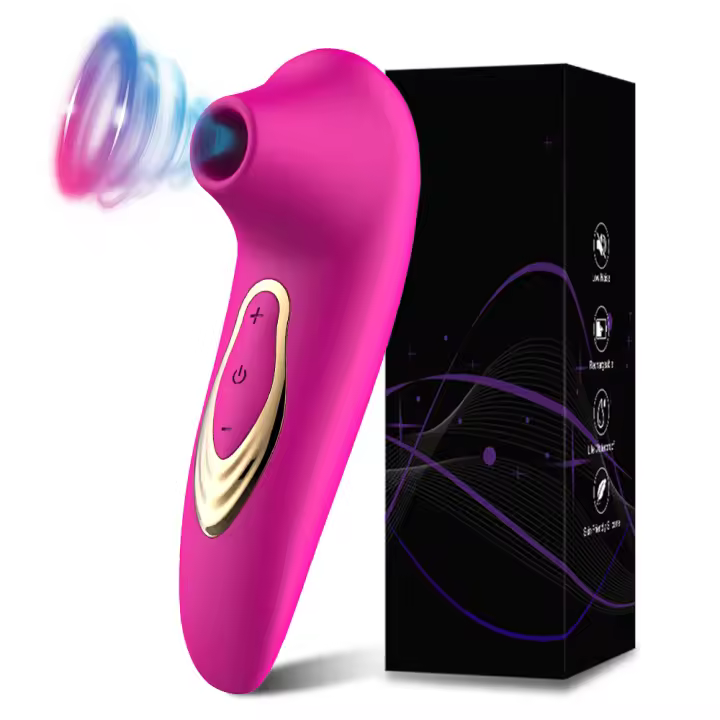 TK Vibrador Para Mujeres Con Estimulador De Clítoris Y Pezones Control Manual Silicón Médico Juguete Sexual Para Adultos 18+ - 1