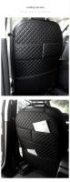 Almohadilla Antipatas De Coche Con Bolsillo Organizador Protector De Asiento Trasero En Cuero Universal Impermeable Para Niños - details 8