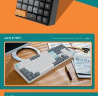 Teclado Mecánico De Juego Aigo GD110 110 Teclas Con Switch Rojo Y Cable USB Tipo-c Teclado Gamer Recargable Sin Retroiluminación - details 5