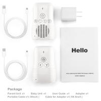 Monitor De Bebé Inalámbrico 2.4GHz Portátil Con Función De Audio Bidireccional Y Batería Recargable Intercomunicador De Hogar - details 3