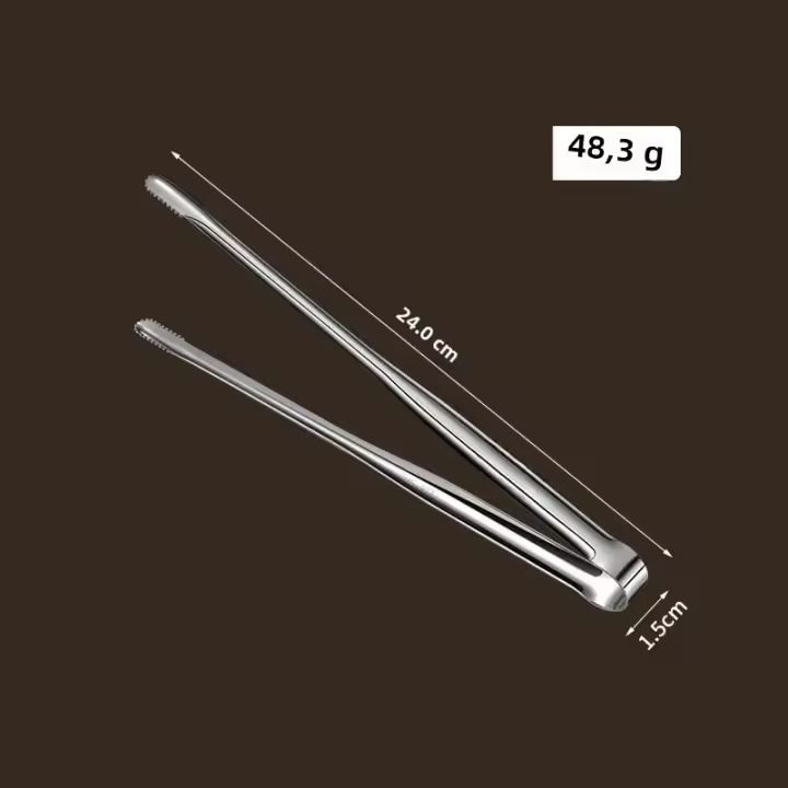 Pinzas De Barbacoa De Acero Inoxidable 304 Utensilios De Cocina Multifuncionales Para BBQ Hornear Clip De Alimentos Y Panadería - 1