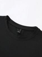 Camiseta De Hombre Estilo Casual Con Diseño De Oso Minimalista Transpirable Y Suave Para Verano T-Shirt Oversize Con Estampado De Muñeca - details 19