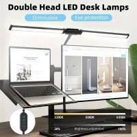 Lámpara De Escritorio LED Con Protección Ocular 3 Modos Y 10 Niveles De Brillo Adaptador USB Para Lectura Aprendizaje Exhibición Oficina - details 3