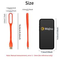 Lámpara De Lectura USB Mini LED Portátil Luz Nocturna Para Camping Ahorro De Energía Color Random Para Libro Computadora - details 1