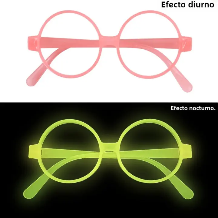 10 Pcs Gafas Luminosas Con Luz Neon Fluorescente Para Fiesta Bar Party Regalo Para Adultos Y Niños Cumpleaños Accesorios De Fiesta - 1