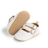 Zapatos De Bebé Niña Princesa Vestido PU Suela De Goma Antideslizante Nudo Mariposa Infantil Cuna Primeros Pasos Niña Recién Nacida - details 25