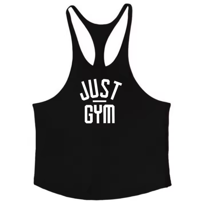 Muscleguys Brand Fitness Clothing Bodybuilding Stringer Tank Top Men Gym Singlets Cotton Sleeveless Shirt Workout Sports Jerseys - 1