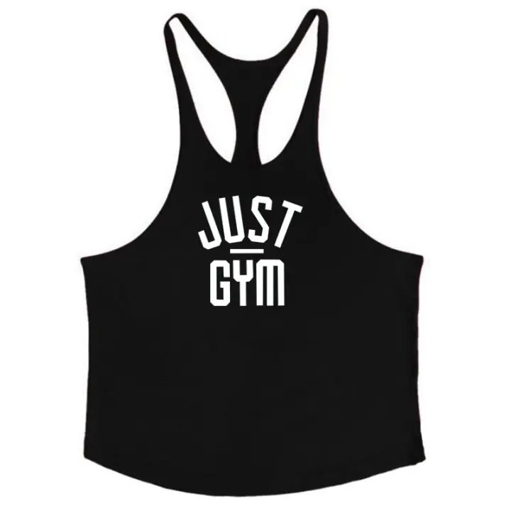 Muscleguys Brand Fitness Clothing Bodybuilding Stringer Tank Top Men Gym Singlets Cotton Sleeveless Shirt Workout Sports Jerseys - 1