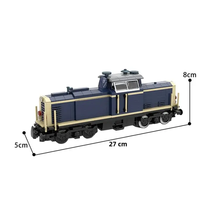 Construye Tu Propio Tren Santa Fe Super Chief Con Bloques De Railway Track BuildMoc Para Niños Juguetes Educativos De Construcción De Alta Calidad - 1