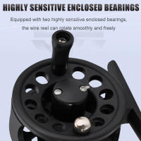 Carrete De Pesca Duradero Para Hielo Y Agua Dulce Y Salada Equipo De Pesca Fly Casting Reel De Metal Adecuado Para Río Lago Mar Y Reservorio - details 4