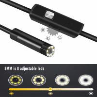 Cámara Endoscópica 1080P 720P Snake Sewer Industrial Piping Borescope Inspección De Coche 3En1 Para Android PC USB Tipo C IP67 - details 3