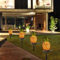 Lámpara Solar LED Para Jardín Impermeable Luz De Calle Exterior Decorativa Para Camino Balcón Terraza Con Control Inteligente De Luz Moderna ABS - details 10