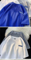Camiseta Waffle De Moda Para Hombres Suelta Casual Cuello Redondo Polyester Verano Camisetas Unisex De Calidad Tops Cortas - details 8