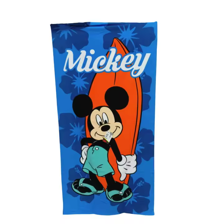 Mommata Toalla Playa-Piscina Mickey Mouse Disney 70x140 Microfibra. - 1