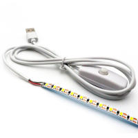 Kit De Luz LED Para Máquina De Costura SMD2835 Blanco Cálido Con Interruptor Alimentado Por USB5V Para Armario Cocina - details 16