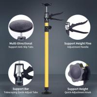 2Pcs Herramienta De Elevación Manual Telescopio De Acero Antideslizante Para Armarios Y Construcción De Drywall Soporte Extensible - details 2