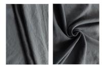 Cortina visillo estampado de color liso .100% Poliéster.140x260cm.1 panel. - details 3