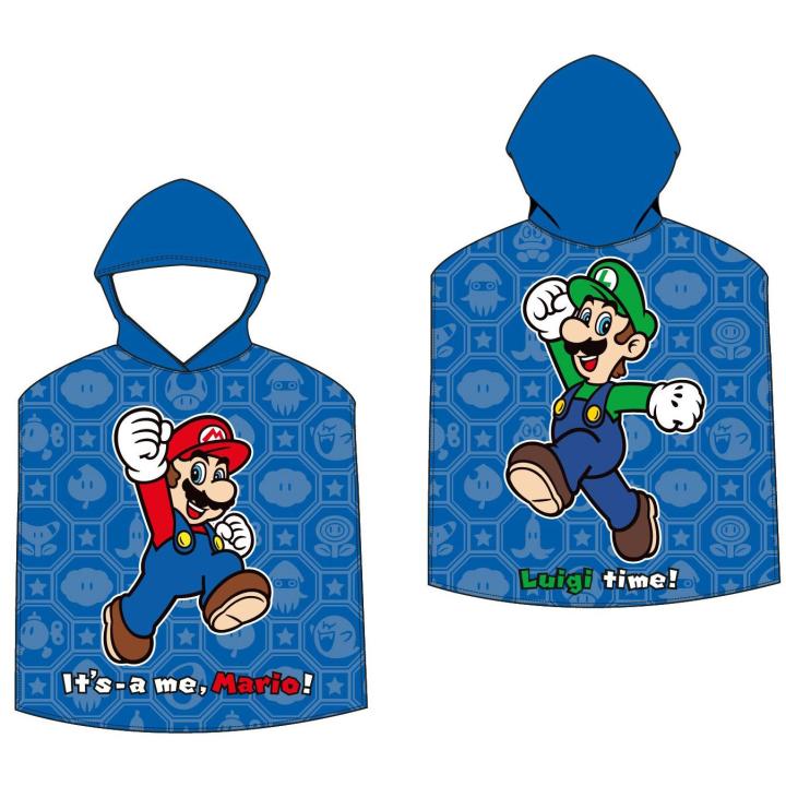 Bimba Pimba Capa Super Mario 55x110cm 100% poliéster