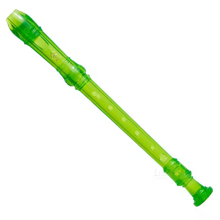 Yamaha Flauta Dulce Verde y Azul Claro - Melodías Claras y Diseño Vibrante - 1