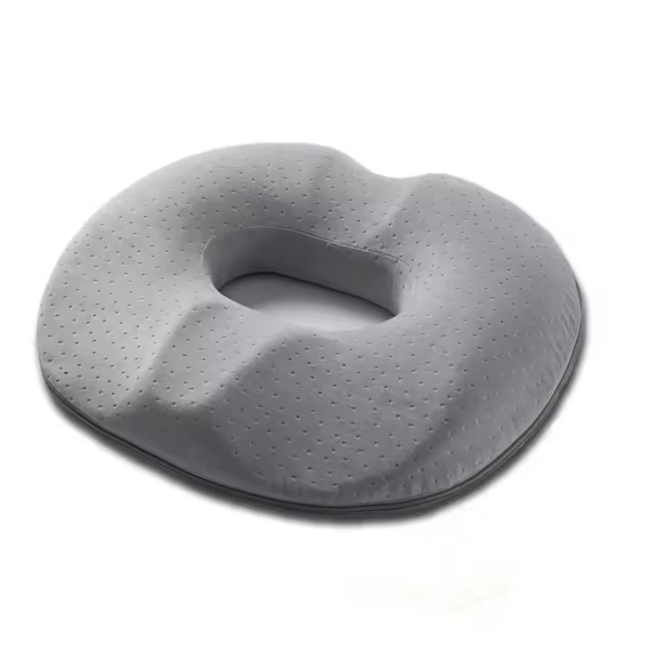 Memoria Algodón Offi asiento coxis descompresión Juego para las hemorroides postoperatorio Masculino y Femenino - 1