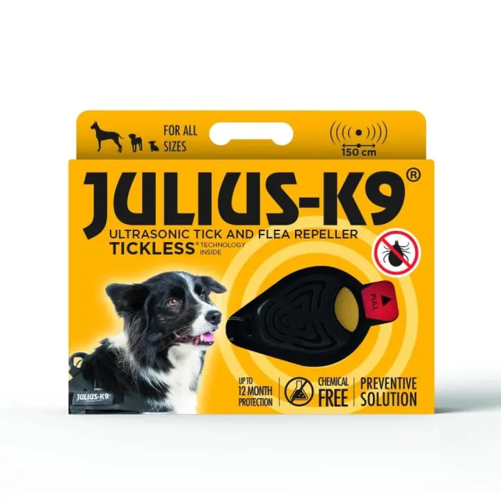 Repelente ultrasónico de garrapatas y pulgas para Perro JULIUS-K9 - 1