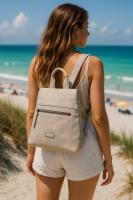 Mochila antirrobo para mujer CAMAR – Tacto suave, cómoda y segura, con asa de mano y tirantes ajustables – Diseño Primavera-Verano 2025 – Ideal para viajes, ciudad o uso diario - details 0
