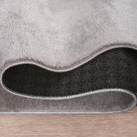 RUGURA - Alfombra Salón Moderna Unicolor Lavable Antideslizante Pelo Corto y Suave - details 3