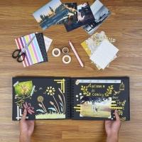 Álbum De Fotos DIY De Papel Para Scrapbooking Álbum De Memoria Para Bodas Aniversarios Regalos Libro De Recuerdos - details 2