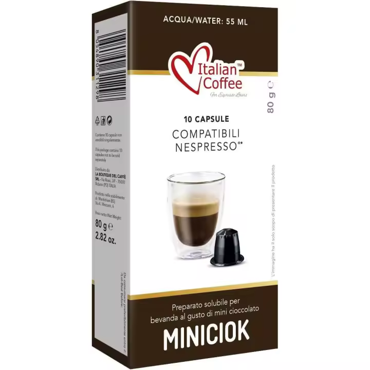 60 Capsulas Nespresso Chocolate con Leche - Degustacion de 2 Sabores - Compatibles con Cafeteras Nespresso* - 1