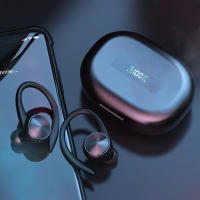 Nueva Cancelación de ruido en la Oreja auriculares Bluetooth 5,0 true Wireless Sin Dolor Colgando de La Oreja type de pantalla digital Deportes anti-Sudor auriculares - details 10