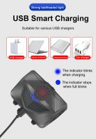 Linterna Frontal LED De Alta Potencia Con Función Sense Recargable Por USB Spot Light Fuerte Para Pesca Camping Excursionismo Y Uso Diario - details 6