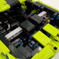 Coche De Carreras Técnico J002 Moc Bloques De Construcción Colección Educativa Juguetes Para Niños Y Niñas 1280 Piezas - details 4