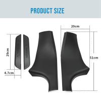 2pcs Guardabarros Traseros Para Tesla Model Y Protector De Panel Anti-Resbalón Funda De Pared Para Puerta Delantera Accesorios De Coche - details 14