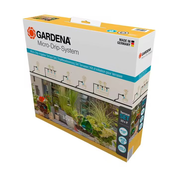 Gardena micro-drip-system set terrasse (30 pflanzen) - 1